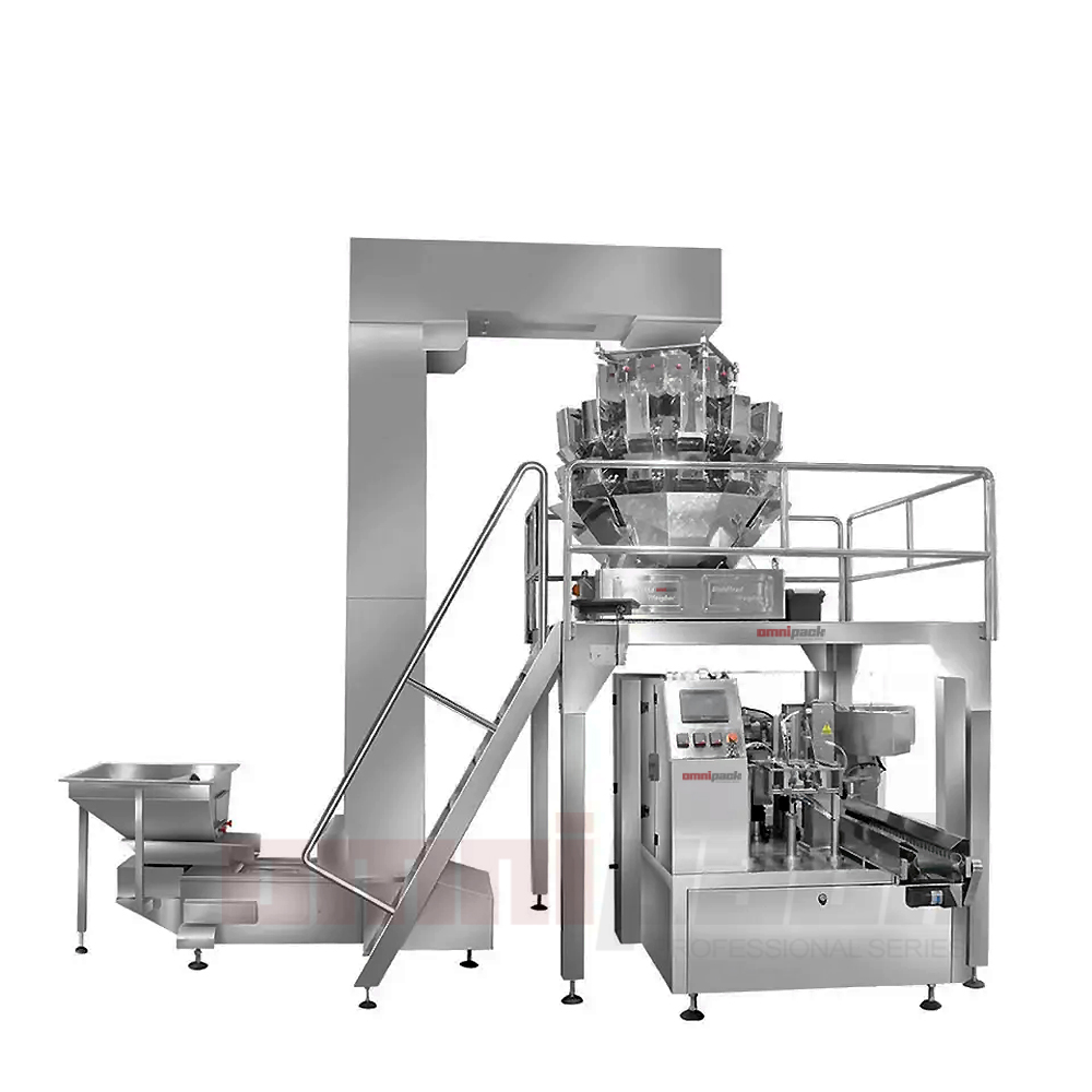 Omnipack ZR1 Gusset Bag Packaging Machine Multiweigher