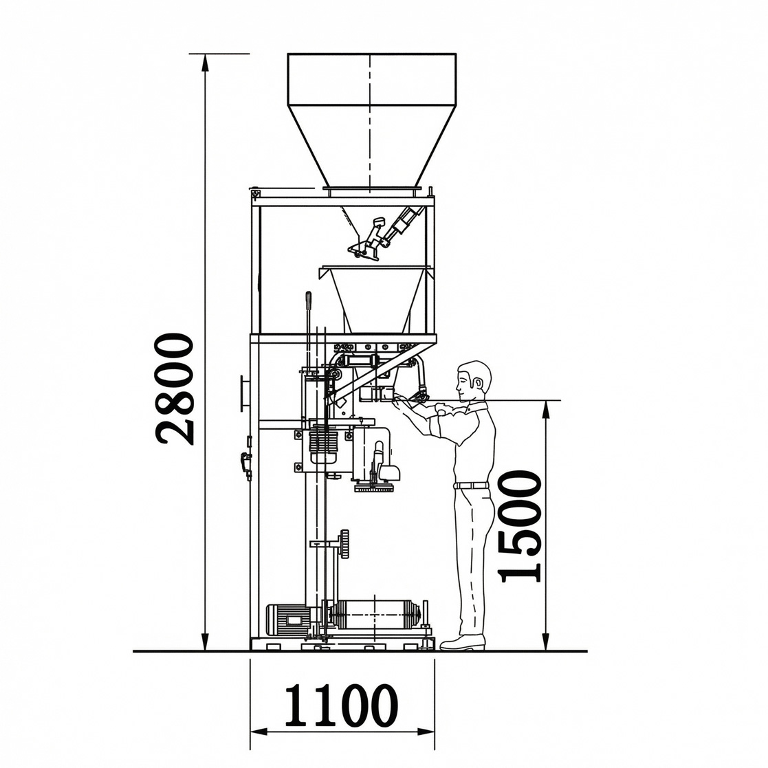 omnipack yt series weighing filling machine 2